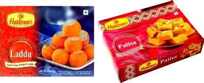 Haldiram's Kanpuri Laddu and Patisha (Combo Pack) Box Price in India ...