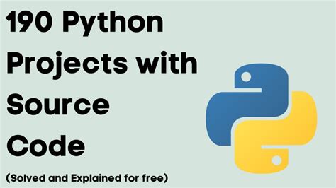 Image result for 190 Python Projects with Source Code