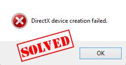 Image result for Cannot Init DirectX Device