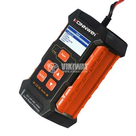 Зарядно устройство за автомобилни акумулатори 12/24V 10A KW520