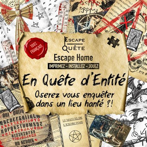 Escape Game Horror 16+ in French Inspired by Horror Cinema Classics to ...