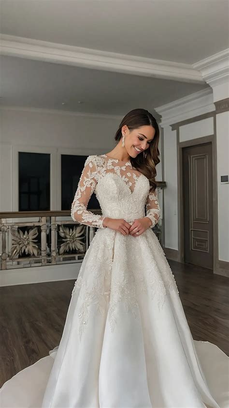 15 Irresistible Pearl Wedding Dress Ideas for Every Bride - Inspire Inlet