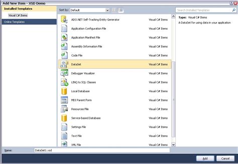Image result for Dataset Tutorial in C