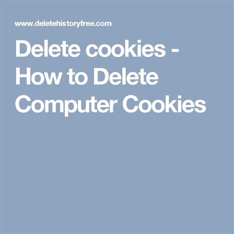 Image result for Delete Cookies On Computer