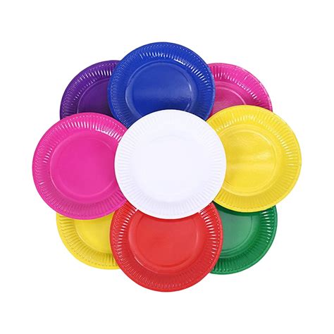 Neon Colored Paper Plates at Kevin Carnahan blog