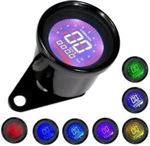 bike digital meter Speed Odometer Oil, Hour Speedometer LCD Tachometer ...