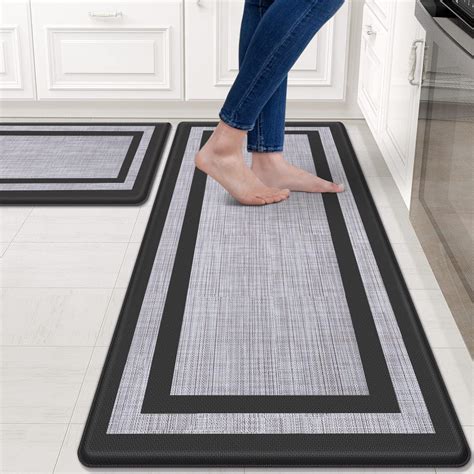 Amazon.com: StepRite Kitchen Mats, 2PCS Kitchen Rugs, Cushioned Anti ...