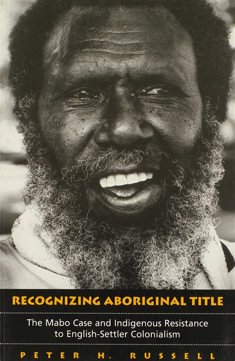 Buy Recognizing Aboriginal Title: The Mabo Case and Indigenous ...