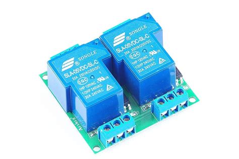 Buy DC 24V SLA-24VDC-SL-C DC 24V/AC 250V 30A Dual Relay Module 30A Two ...
