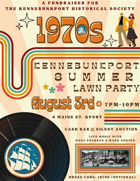 1970s: A Summer Lawn Party, White Columns, Kennebunkport, 3 August 2024 ...