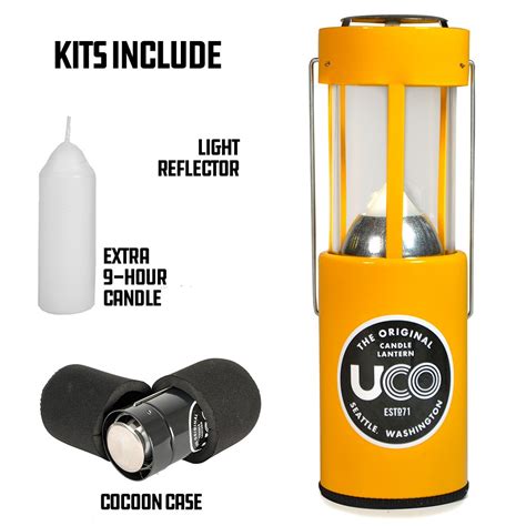 UCO Original Candle Lantern Kit 2.0, Painted Finish - Adventure Pro Zone