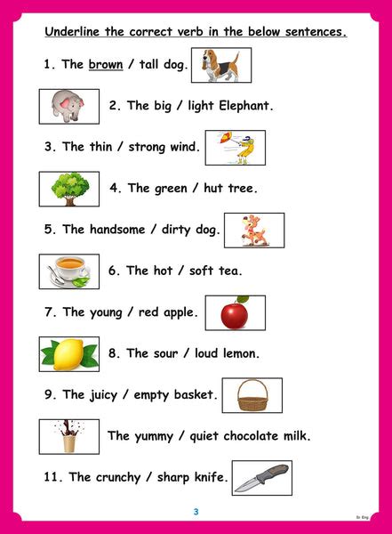 SR. KG. ENGLISH WORK BOOK – Edu Toys