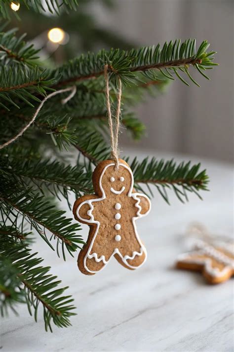 16+ Charming Gingerbread Man Ornament Ideas