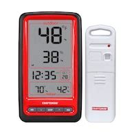 Indoor or outdoor Thermometer Clocks at Lowes.com
