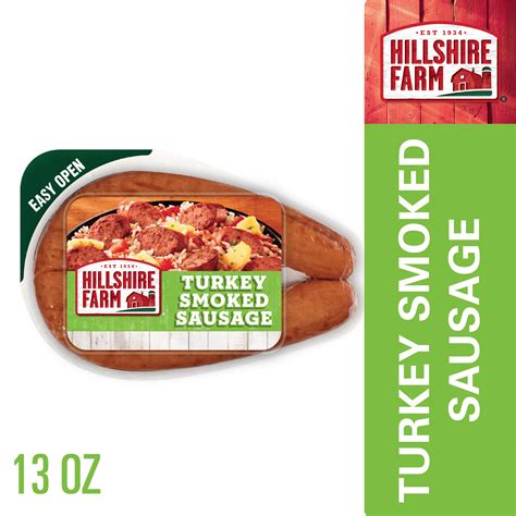 Hillshire Farm Turkey Smoked Sausage, 13 oz - Walmart.com