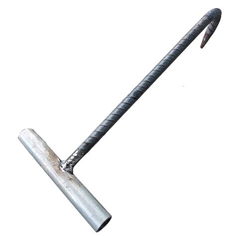 Utility Hand Pull Hook for Open Manhole Cover, 21 29 31 in Long Roller ...