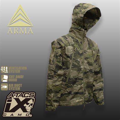ARMA TACTICAL DIMENSION JACKET A-TACS LE-X, 【アルマ タクティカル ディメンション ジャケット ...