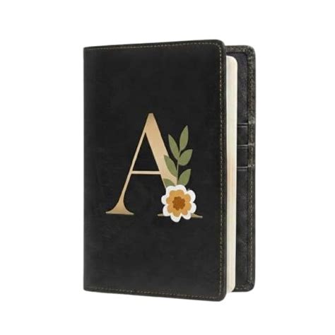 Buy The Messy Corner Blossom |Personalized Vegan Leather Passport Cover ...