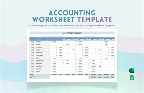 Free Editable Worksheet Templates in Excel to Download