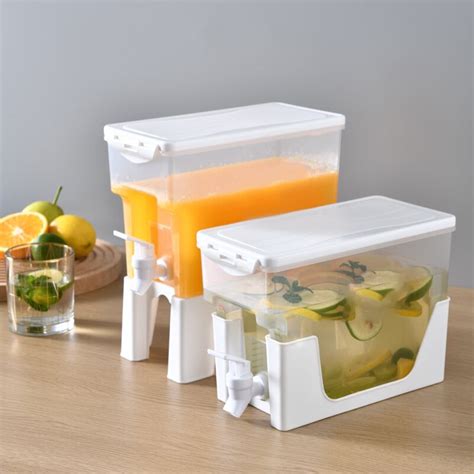 Ovzne Plastic Drink Dispenser,3.5L Slim Fridge India | Ubuy