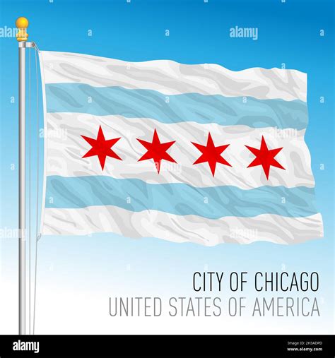 Chicago Flag Vector