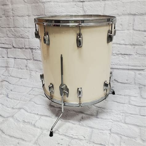 Vintage Ludwig 16"x16" Rocker Series Floor Tom Drum 80's - Evolution Music