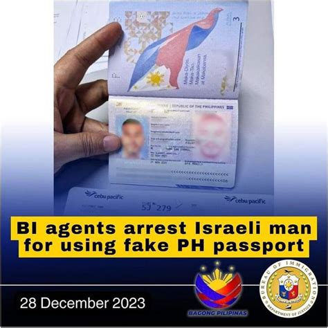 不要心存侥幸 移民局BI 特工又逮捕一名使用假菲律宾护照办理出境人员_卡罗莱纳_新闻_华人头条