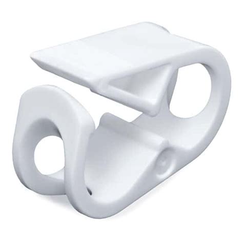 Cole-Parmer Ratchet-Style Pinch Clamp, Polypropylene, Small; 25/Pk from ...