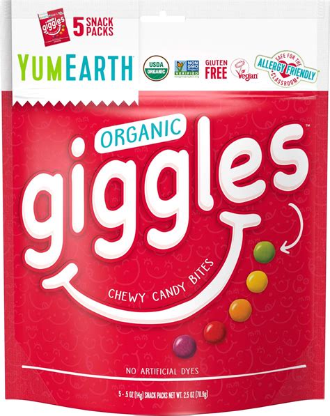 Amazon.com : YumEarth Organic Jelly Beans - Fruity Candy Snack Packs ...