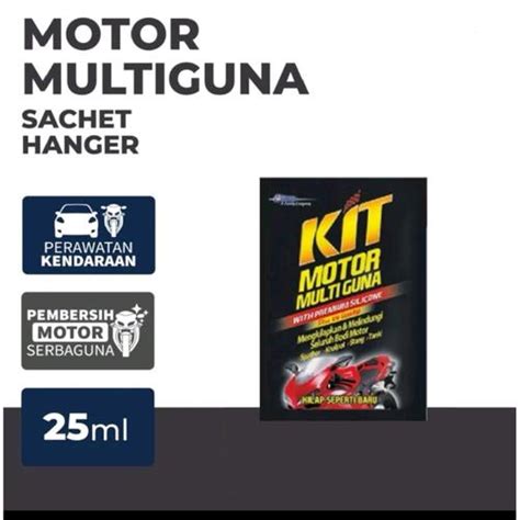 Jual Kit Motor Multiguna Pengkilap Poles Cair Sachet 25 ml / Kit Poles ...