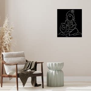 Artrooms Lord Krishna Metal Wall Art - Wall Decoration | Wall Hanging ...