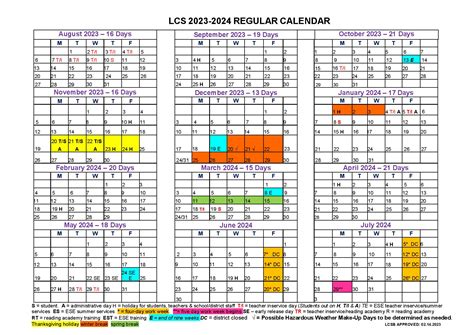Leon County Schools Calendar Holidays 2023-2024 PDF