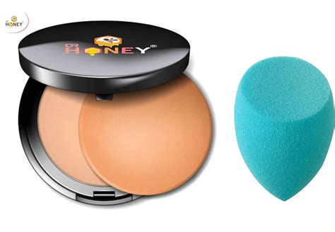 Buy DR HONEY Compact Powder Full Coverage Blendable Normal to Oily 110 ...