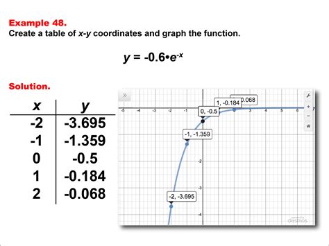 Exponential Function Application 的图像结果