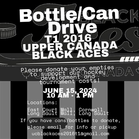 Bottle/Can Drive , South Stormont, Ingleside, 15 June 2024 | AllEvents.in