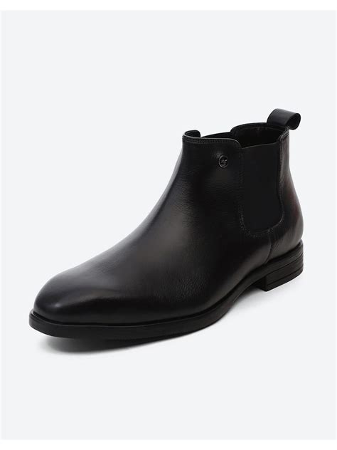 Buy Monte Carlo Mens Chelsea Casual Boots - Black Online