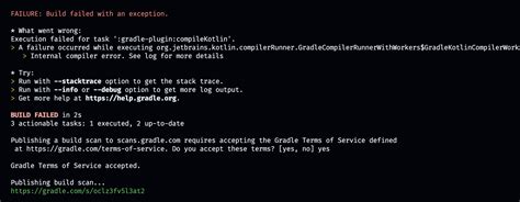 Image result for Task Gradle Compilekotlin Failed