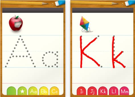 Free Alphabet Tracing App 的图像结果