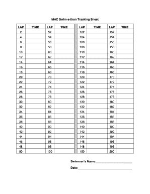 Fillable Online mac lap time form Fax Email Print - pdfFiller