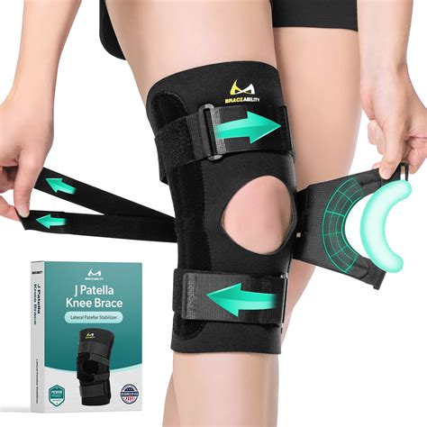 Braceabilityj Patella Knee Brace Lateral Patellar Stabilizer With Medial J | Desertcart KSA