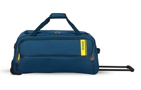 American Tourister Polyester 65 Cms Travel Wheel Duffle Carry-On ...