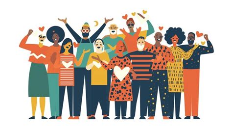 Every Type of People Standing Together 的图像结果