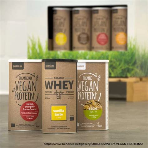 Whey Protein Label, Logo & Protein Powder Packaging Design