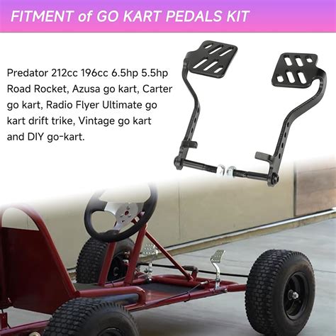 CILOYU Go Kart Brake and Throttle Pedal Kit with 71 India | Ubuy