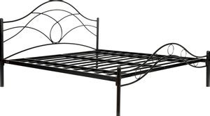 Anishwar Wrought Iron Metal Queen Bed Price in India - Buy Anishwar ...