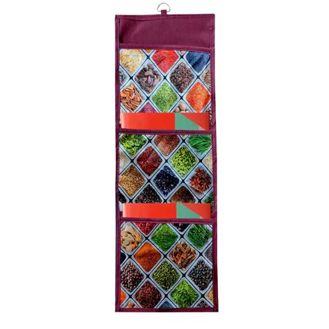 KANUSHI Industries® Wall Hanging Magazine/Organiser, Letter Holder ...