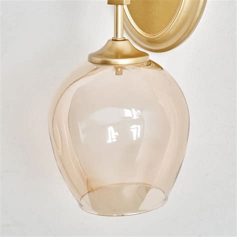 Buy Melody Shellacs Glass Wall Lamp from Home Centre at just INR 1999.0