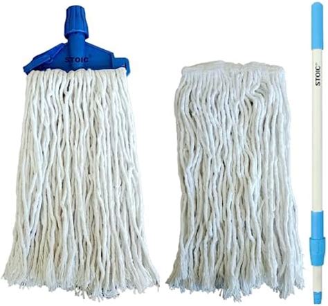 Scotch-Brite Microfiber Strip Mop with Telescopic Handle for Fine Dirt ...