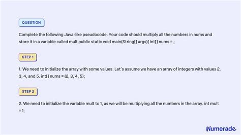 Image result for Pseudocode Java Float