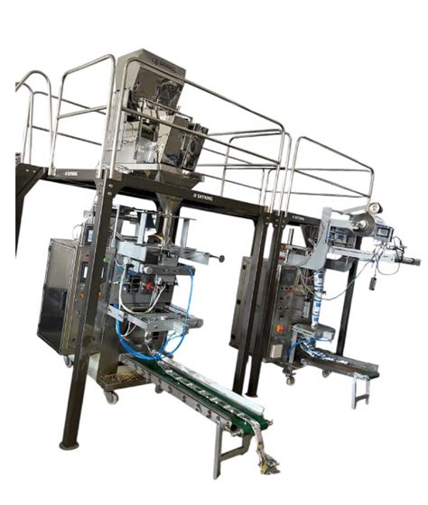 Fully Pneumatic 4-Head Weigher Filler for Precision Filling.